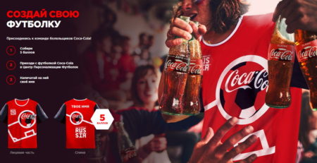 Промо Coca Cola 2018